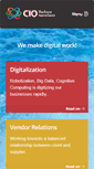 Mobile Screenshot of cio-platform.nl