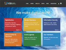 Tablet Screenshot of cio-platform.nl